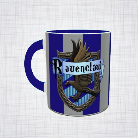 Caneca Porcelana Harry Potter casa Corvinal