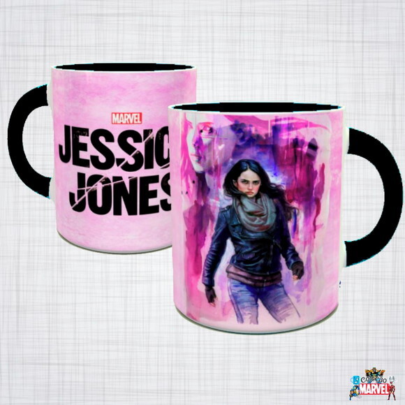 Caneca Porcelana jessica jones marvel netflix