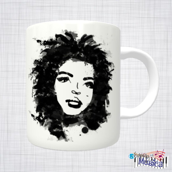 Caneca Porcelana Lauryn Hill