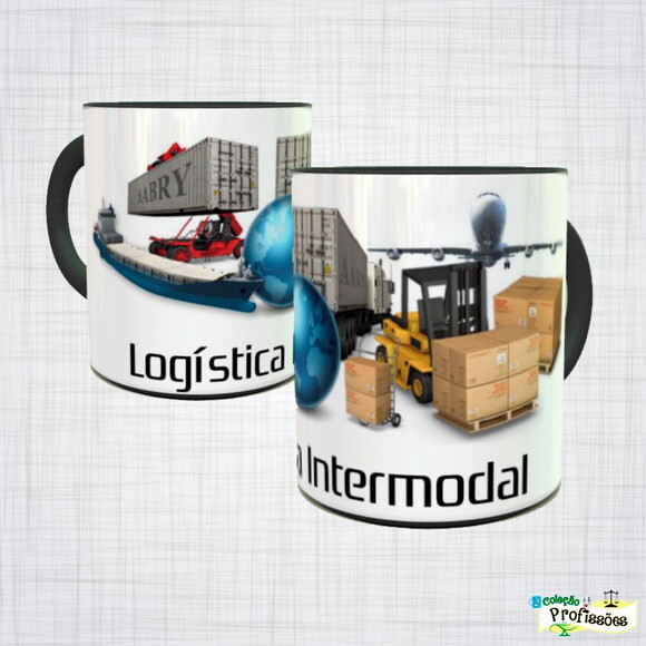 Caneca Porcelana Logística Intermodal