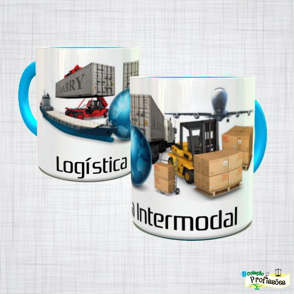 Caneca Porcelana Logística Intermodal