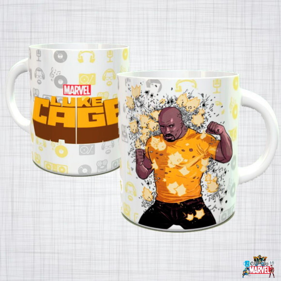Caneca Porcelana luke cage marvel netflix