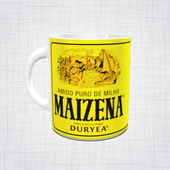 Caneca Porcelana Maizena