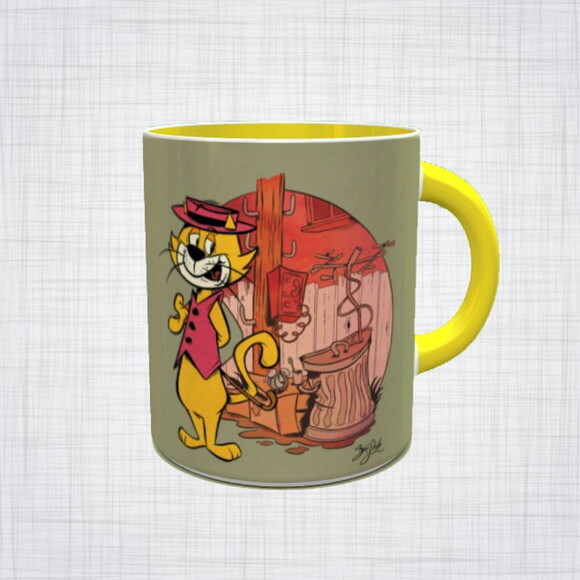 Caneca Porcelana Manda Chuva Hanna Barbera