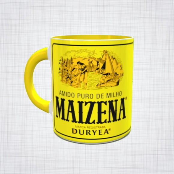Caneca Porcelana Maizena