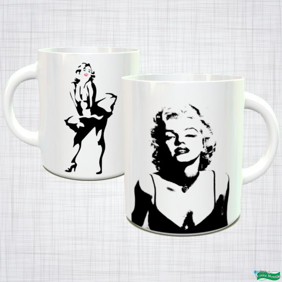 Caneca Porcelana Marilyn Monroe