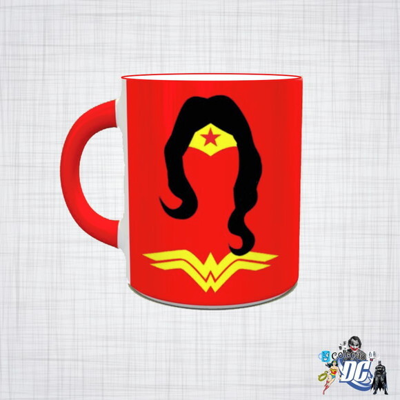 Caneca Porcelana Mulher Maravilha