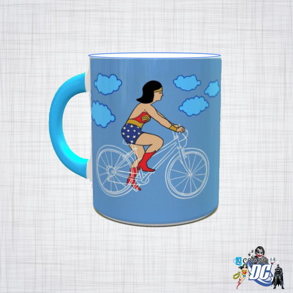 Caneca Porcelana Mulher Maravilha