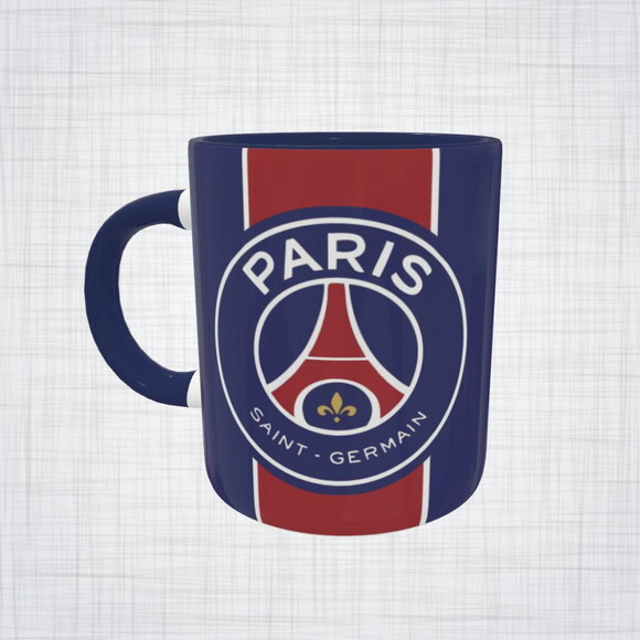 Caneca Porcelana Paris Saint Germain futebol