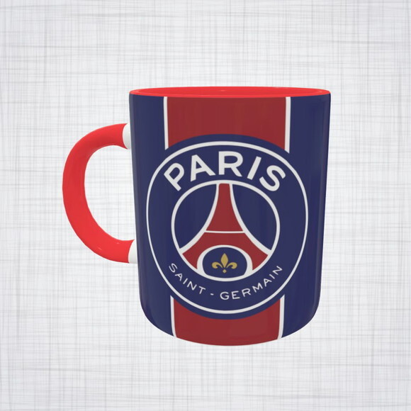 Caneca Porcelana Paris Saint Germain futebol