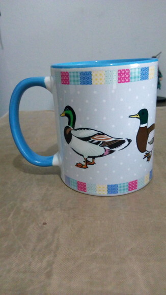 Caneca Porcelana pato