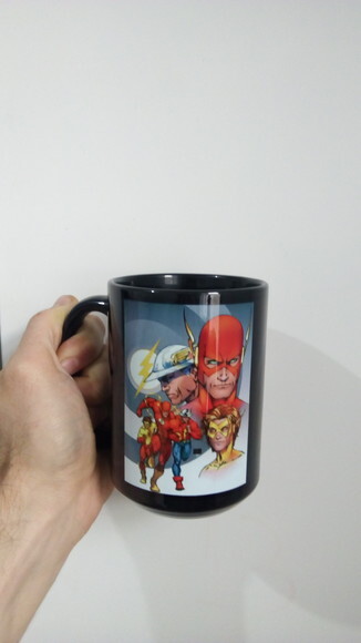 Caneca Porcelana Preta Personalizada 500 ml