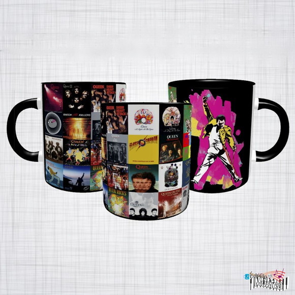 Caneca Porcelana queen freddy mercury
