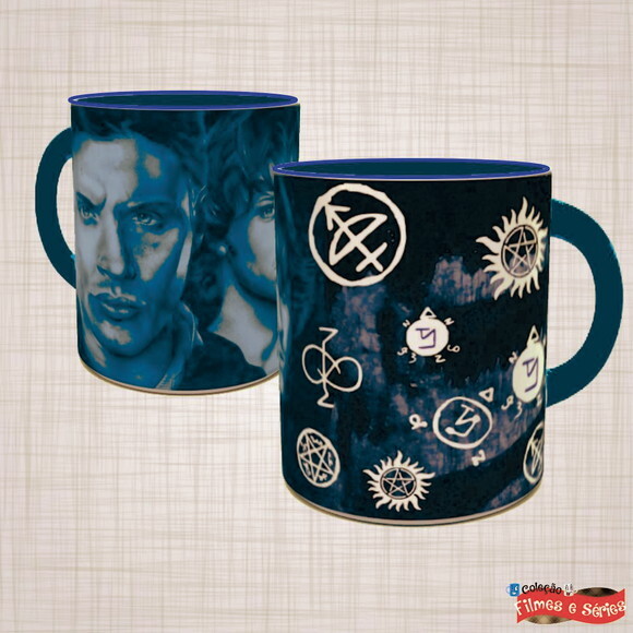 Caneca Porcelana Série supernatural