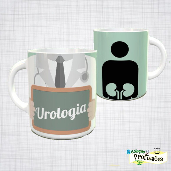 Caneca Porcelana urologia medicina