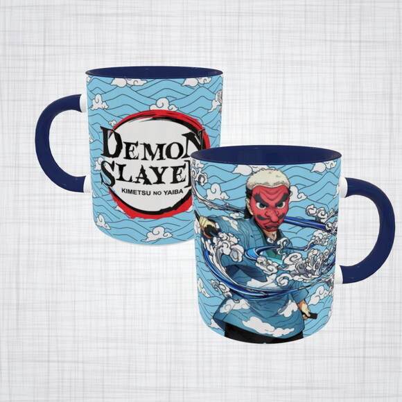 Caneca Sakonji Urokodaki Demon Slayer Kimetsu no Yaiba
