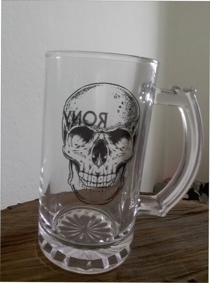 Caneca Vidro Chopp Transparente Personalizada 500 Ml