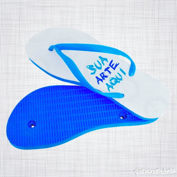 Chinelo Personalizado Diversas Cores Tamanhos 17 ao 44