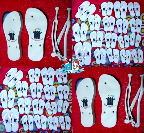 Chinelo Personalizado Diversas Cores Tamanhos 17 ao 44