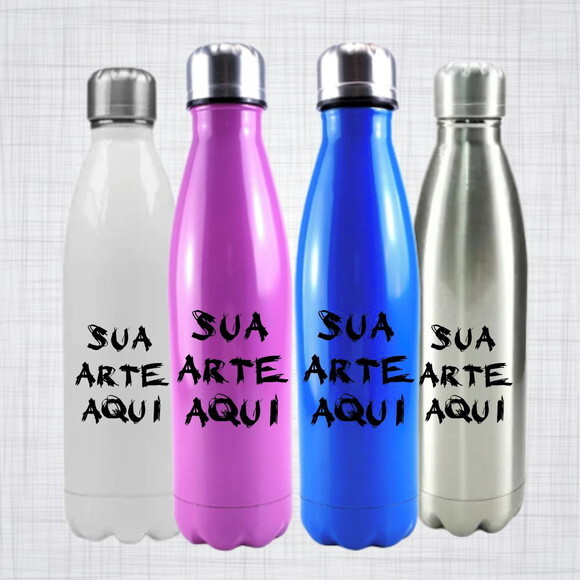 Garrafa Térmica Aço Inox com Parede Dupla 500 ml