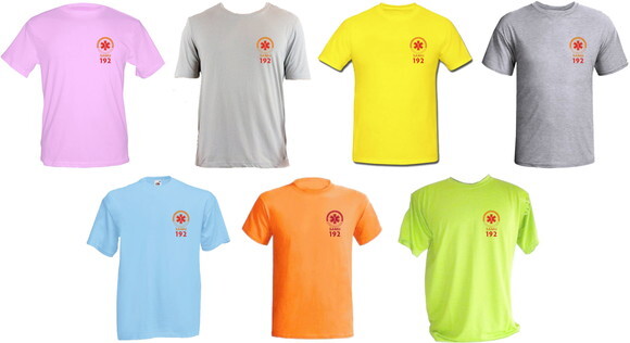 Kit 3 Camiseta Samu 192 Colorida Estampa Frente e Costas