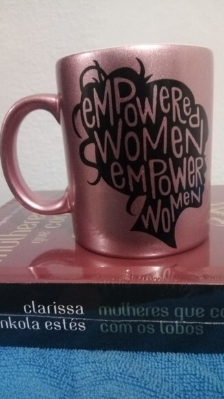 kit 3 Caneca Porcelana Girl Power Feminismo