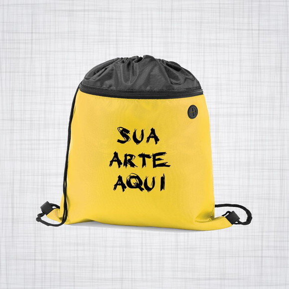 Mochila Bolsa Saco Saída Fone de Ouvido 35x40 Personalizada