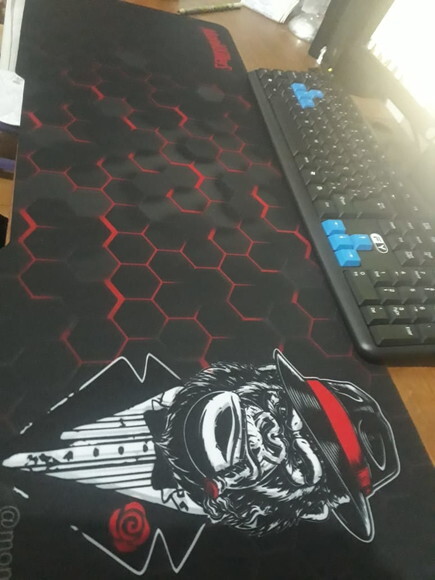 Mousepad gamer personalizado neoprene 28x75 cm