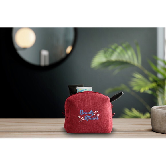 Necessaire Poliéster Colorida 13 x 11 x 6,5 cm Personalizada