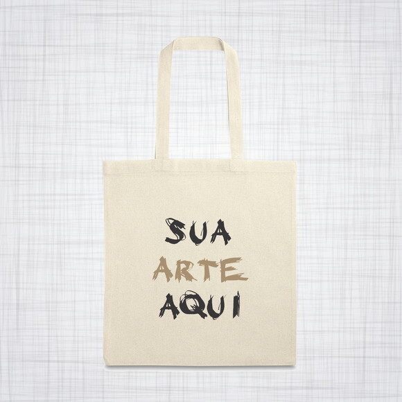 Sacola Ecobag Algodão 38x42 cm Personalizada