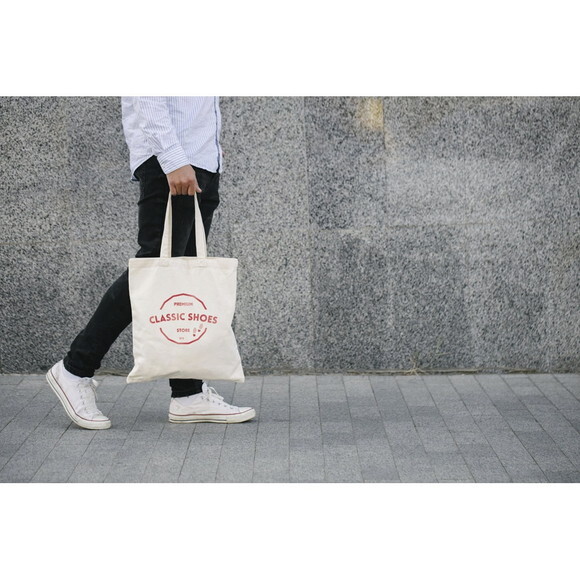 Sacola Ecobag Algodão 38x42 cm Personalizada