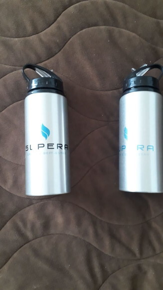 Squeeze Alumínio c Bico e Canudo 650 ml Personalizado