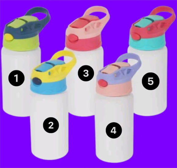 Squeeze Alumínio Infantil Bico Automático Personalizado