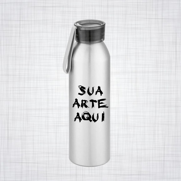 Squeeze Alumínio Tampa Fita De Silicone 660 Ml Personalizado