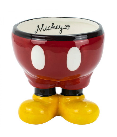 Vaso Porcelana Porta Objeto Corpo Mickey 12cm Disney