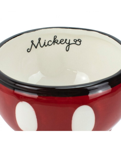 Vaso Porcelana Porta Objeto Corpo Mickey 12cm Disney