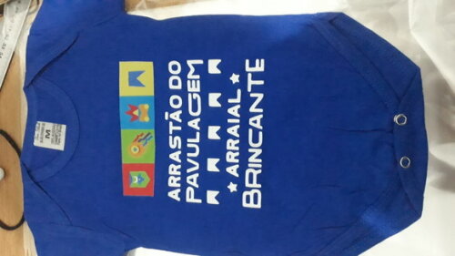 Body Infantil Bebe colorido Manga Curta Personalizado