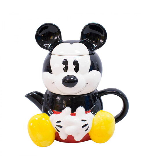 Bule formato mickey 720ml junto com Caneca 210ml