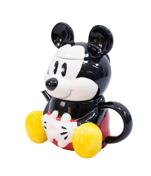 Bule formato mickey 720ml junto com Caneca 210ml