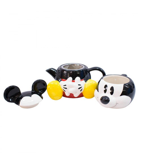 Bule formato mickey 720ml junto com Caneca 210ml