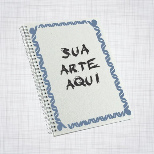 Caderno Grande 100 Folhas com Capa Pet Personalizado