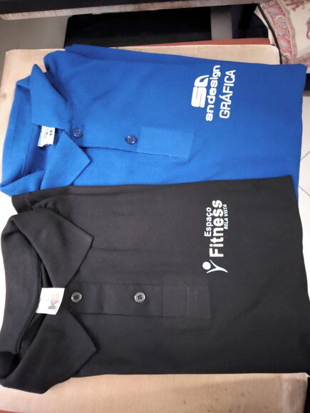 Camisa Polo Masculina ou Feminina Colorida Personalizada