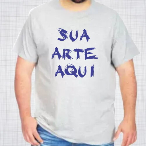 Camiseta Tamanhos Especiais Personalizada Exg