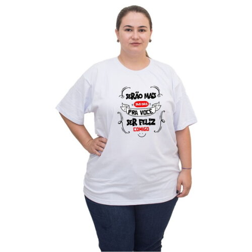Camiseta Tamanhos Especiais Personalizada Exg