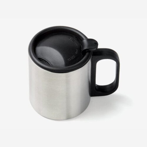Caneca Inox Alça e Tampa Plástico Personalizada 300 ml