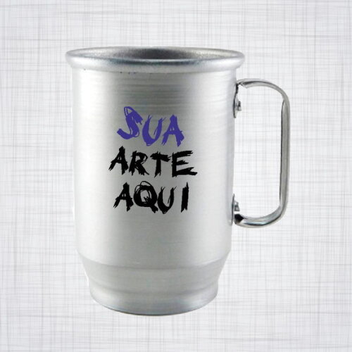 Caneca Personalizada Aluminio 600 ml