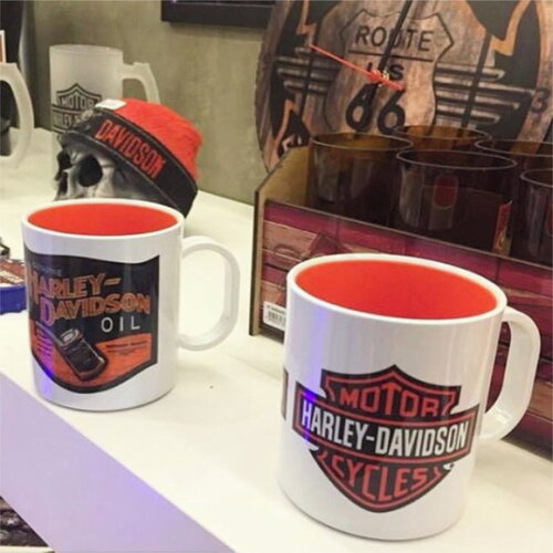 Caneca Plastico Polimero Interior Colorido Personalizada