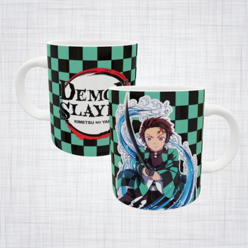 Caneca Porcelan Tanjiro Kamado Demon Slayer Kimetsu no Yaiba