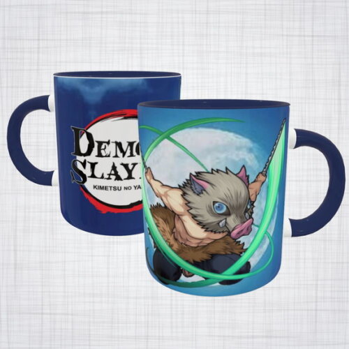 Caneca Porcelan Rashibira Inos Demon Slayer Kimetsu no Yaiba