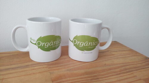 Caneca Porcelana Branca 325 ml Personalizada